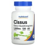Циссус, 120 капсул (600 мг на капсулу) — Nutricost
