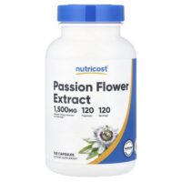 Экстракт пассифлоры, 1500 мг, 120 капсул — Nutricost