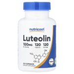 Лютеолин, 100 мг, 120 капсул — Nutricost