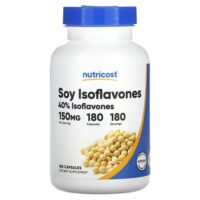 изофлавоны сои, 150 мг, 180 капсул — Nutricost