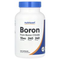 Бор, 10 мг, 240 капсул — Nutricost