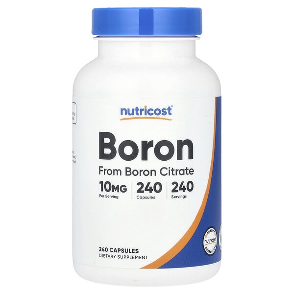 ncs67485_v_24.jpg Бор, 10 мг, 240 капсул — Nutricost