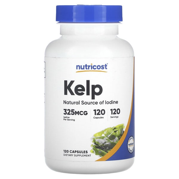 ncs67489_v_8.jpg бурые водоросли, 325 мг, 120 капсул — Nutricost