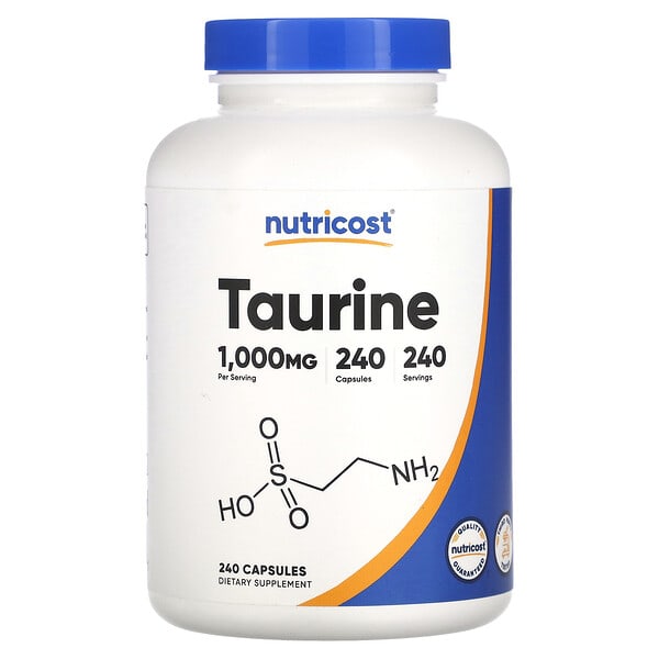 ncs67497_v_8.jpg таурин, 1000 мг, 240 капсул — Nutricost