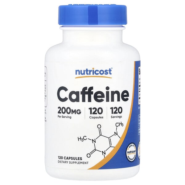 ncs67516_v_8.jpg кофеин, 200 мг, 120 капсул — Nutricost