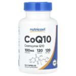 CoQ10, 100 мг, 120 капсул — Nutricost