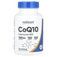 CoQ10, 100 мг, 120 капсул — Nutricost