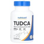 TUDCA, 250 мг, 60 капсул — Nutricost