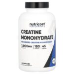 Performance, моногидрат креатина, 180 капсул (750 мг на капсулу) — Nutricost