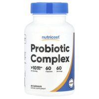 Комплекс пробиотиков, 60 капсул — Nutricost