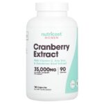 для женщин, экстракт клюквы, 180 капсул — Nutricost