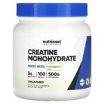 Performance, моногидрат креатина, без добавок, 500 г (1,1 фунта) — Nutricost