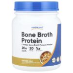 Bone Broth Protein, куриный суп, 464 г (1 фунт) — Nutricost