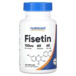 физетин, 100 мг, 60 капсул — Nutricost