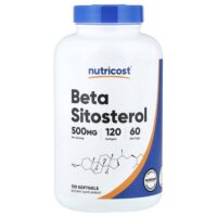 бета-ситостерол, 120 капсул (250 мг в 1 капсуле) — Nutricost