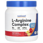 L-аргинин комплекс, фруктовый пунш, 474 г (16,9 унции) — Nutricost