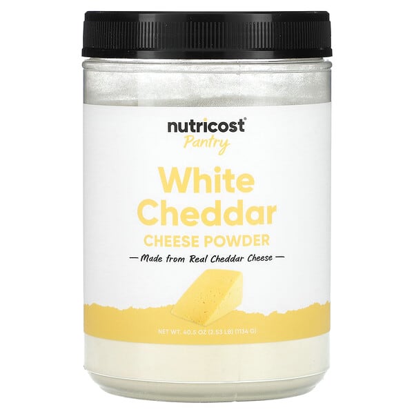 ncs67907_v_8.jpg Pantry, порошок из белого сыра чеддер, 1134 г (40,5 унции) — Nutricost