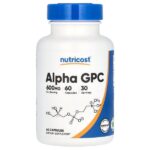 альфа-ГФХ, 60 капсул (300 мг в 1 капсуле) — Nutricost