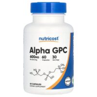 альфа-ГФХ, 60 капсул (300 мг в 1 капсуле) — Nutricost