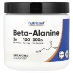 бета-аланин, без добавок, 300 г (10,7 унции) — Nutricost