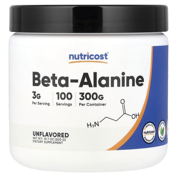 ncs67915_v_8.jpg бета-аланин, без добавок, 300 г (10,7 унции) — Nutricost