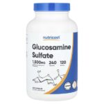 сульфат глюкозамина, 240 капсул (750 мг в 1 капсуле) — Nutricost
