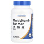 Мультивитамины для мужчин, 120 капсул — Nutricost