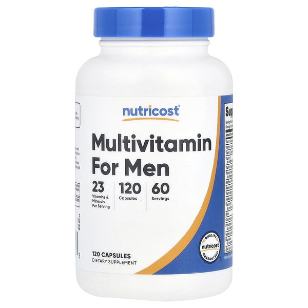 ncs67943_v_8.jpg Мультивитамины для мужчин, 120 капсул — Nutricost
