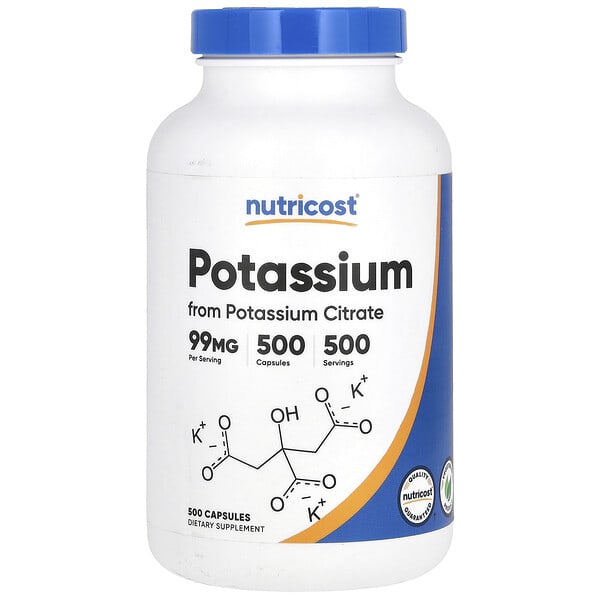 ncs67947_v_8.jpg Калий, 99 мг, 500 капсул — Nutricost