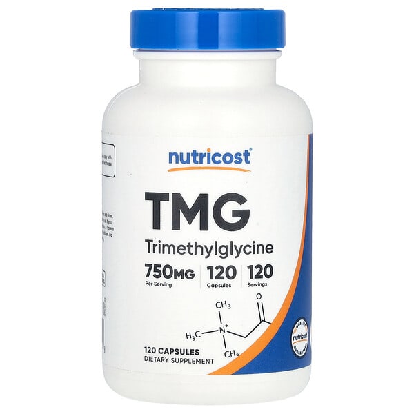 ncs67951_v_8.jpg TMG (триметилглицин), 750 мг, 120 капсул — Nutricost