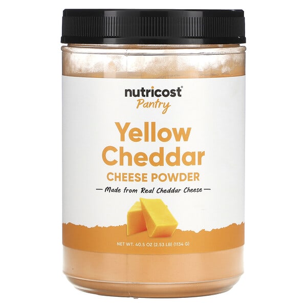 ncs67960_v_8.jpg Pantry, порошок из желтого сыра чеддер, 1134 г (40,5 унции) — Nutricost