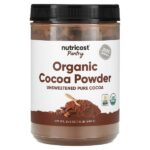 Pantry, органический какао-порошок, без подсластителей, 680 г (24,3 унции) — Nutricost