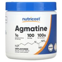 Агматин, без добавок, 100 г (3,5 унции) — Nutricost