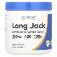Long Jack, без добавок, 100 г (3,6 унции) — Nutricost