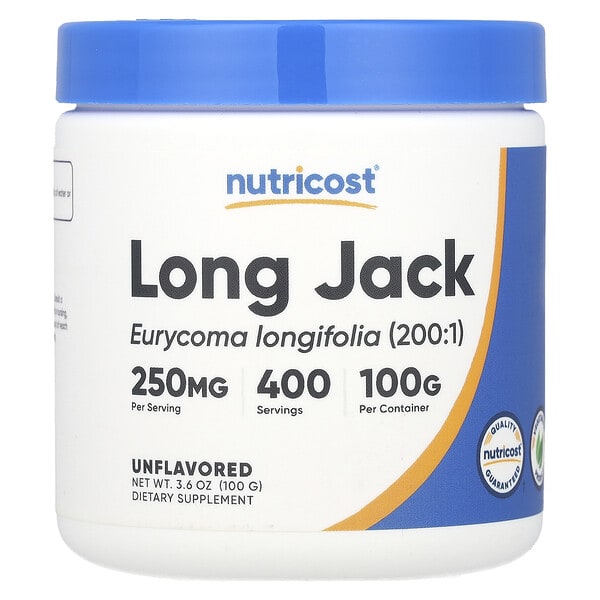 ncs93425_v_24.jpg Long Jack, без добавок, 100 г (3,6 унции) — Nutricost