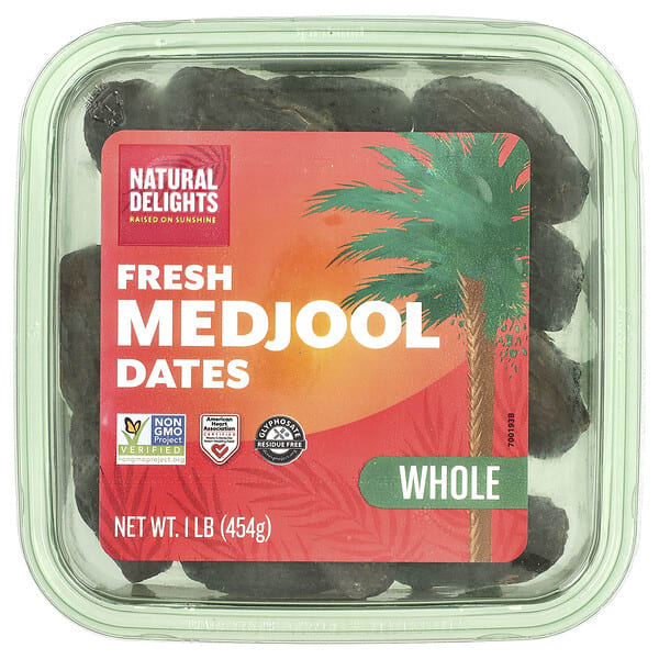 nde54330_v_18.jpg Свежие финики Medjool, цельные, 454 г (1 фунт) — Natural Delights