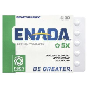 5x, 5 мг, 30 таблеток — ENADA