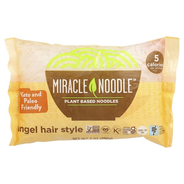 ndl00300_v_15.jpg Angel Hair Style, 200 г (7 унций) — Miracle Noodle
