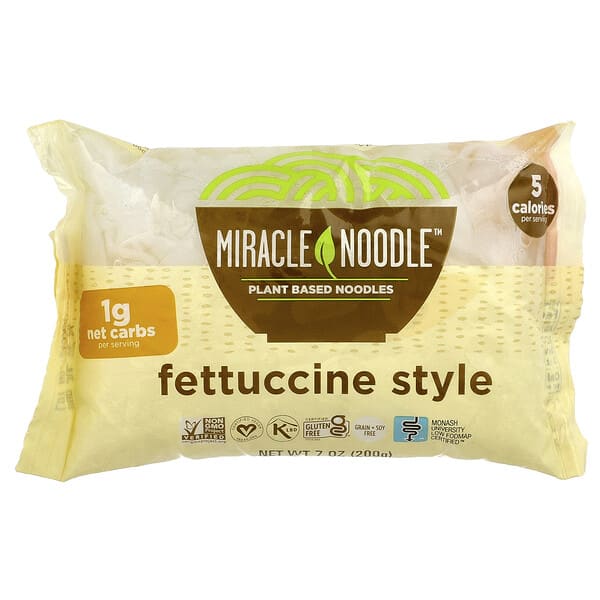 ndl00301_v_24.jpg феттучини, 200 г (7 унций) — Miracle Noodle
