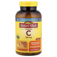 Vitamin C Chewable, Orange, 500 mg, 150 Tablets — Nature Made