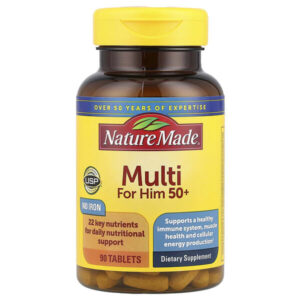 Multi For Him 50+, 90 таблеток — Nature Made