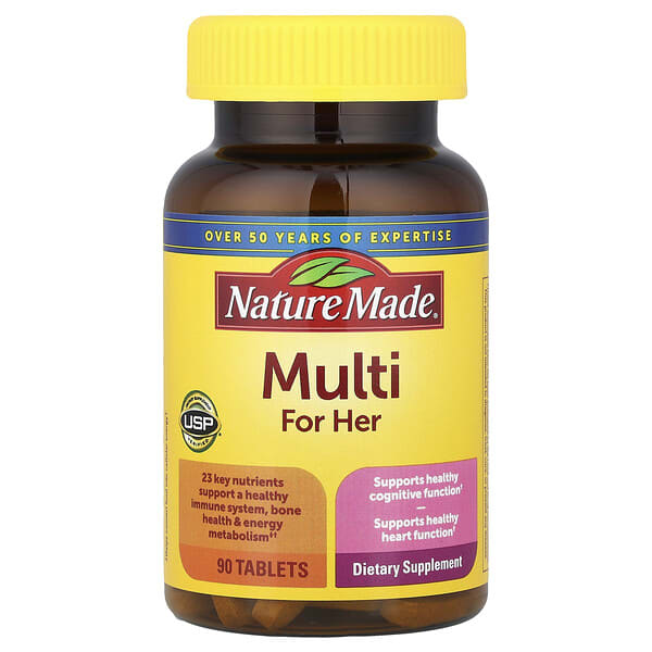 ndm01791_v_43.jpg Мультивитамины для нее, 90 таблеток — Nature Made