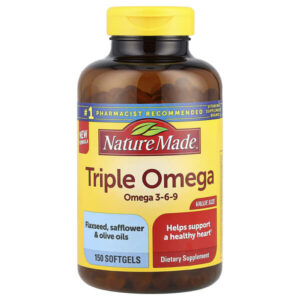 Triple Omega, 150 капсул — Nature Made