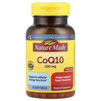 Коэнзим Q10, 100 мг, 72 капсулы — Nature Made