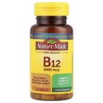 Витамин B12, замедленное высвобождение, 75 таблеток — Nature Made