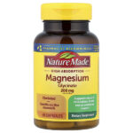 Magnesium Glycinate, 60 Capsules (100 mg per Capsule) — Nature Made