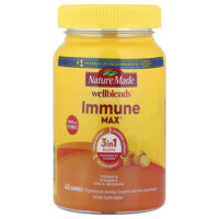 Wellblends™, жевательные таблетки ImmuneMax®, со вкусом мандарина, 42 жевательные таблетки — Nature Made