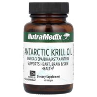 масло антарктического криля, 60 мягких таблеток — NutraMedix