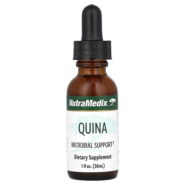 ndx06980_v_28.jpg Quina, поддержка микрофлоры, 30 мл (1 жидк. унция) — NutraMedix