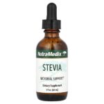 стевия, поддержка микрофлоры, 60 мл (2 жидк. унции) — NutraMedix